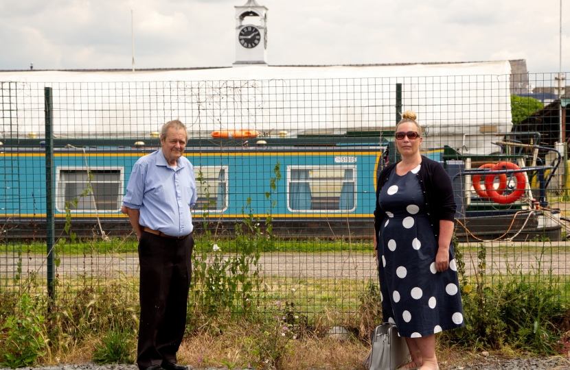 Stourport Cllrs on former Lloyds site