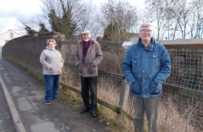 Rose Bishop Martin STooke and Bill Hopkins