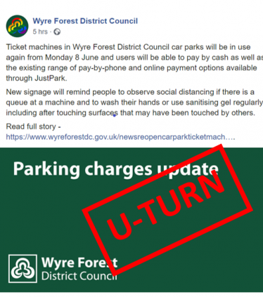 progressive alliance UTurn on parking