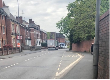 Bewdley Road Bus Stop flooding